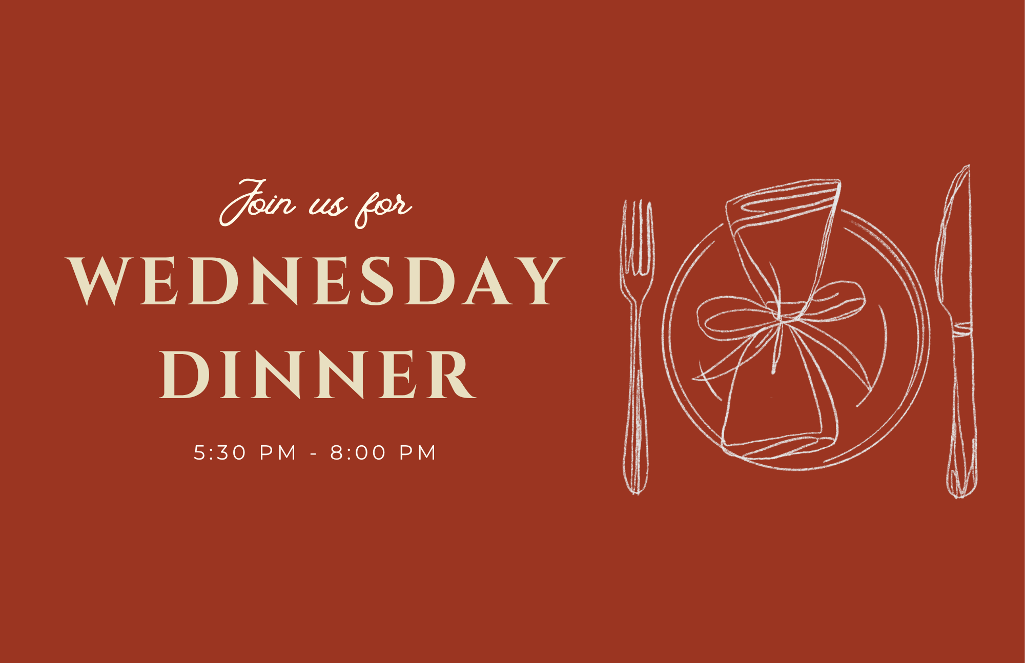 Shawii Kitchen Dinner, Wednesday, October 21 at 5:30 - 8:00 PM